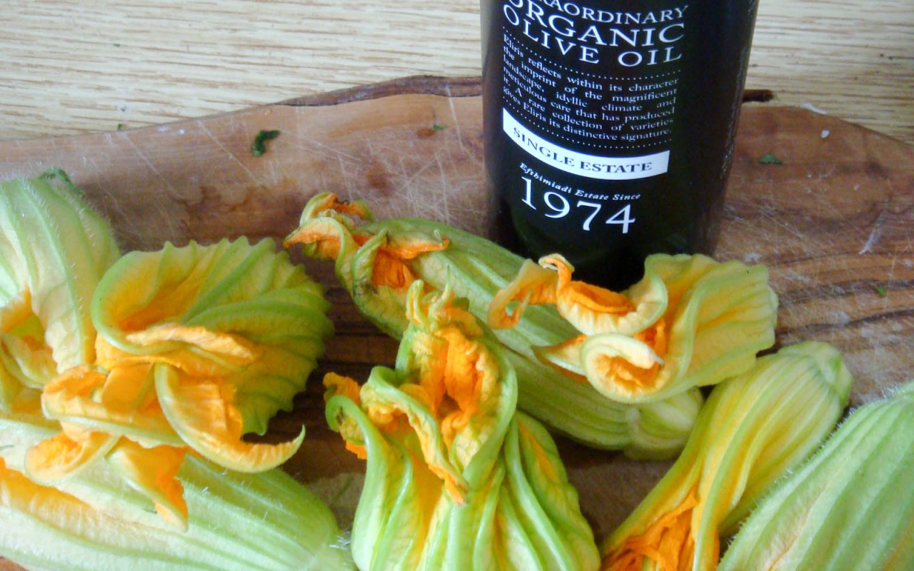 Eliris courgette flowers recipe